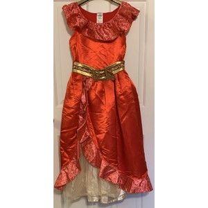 Disney Red and Gold Kids Costume Dress